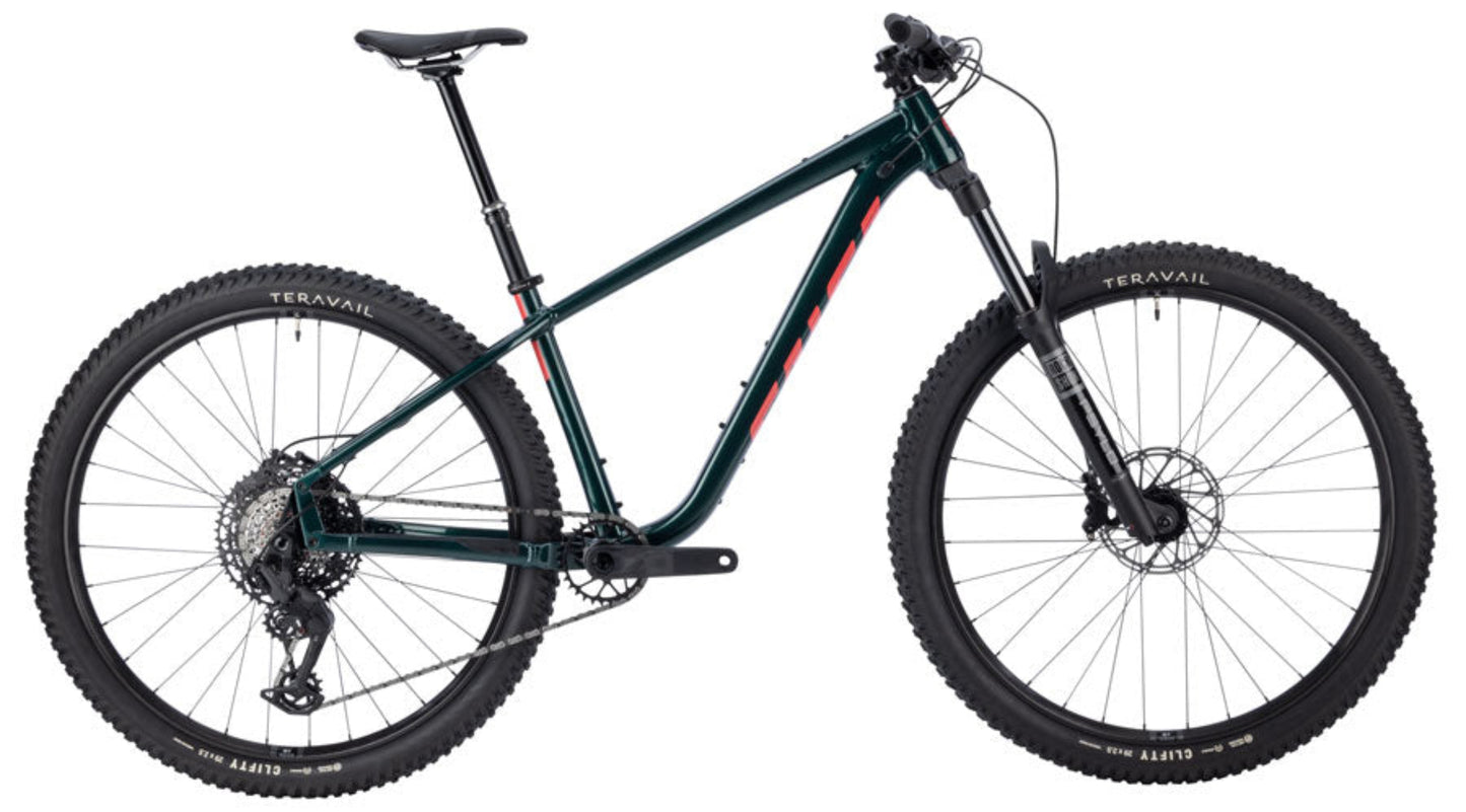 NEW Salsa Timberjack Eagle 70 Transmission Hardtail Mountain Bike - 29", Aluminum, Black Spruce - 210000074652