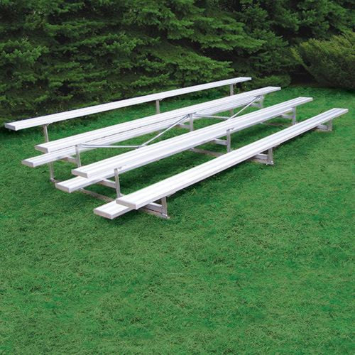 Bleacher 4 Row 21' Outdoor Standard Aluminum -BLCH-421