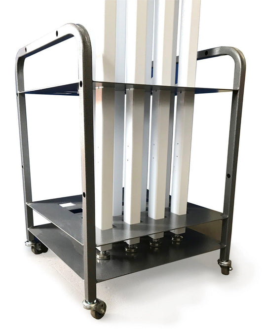 Bison Badminton Post Storage and Transport Cart - BM1016