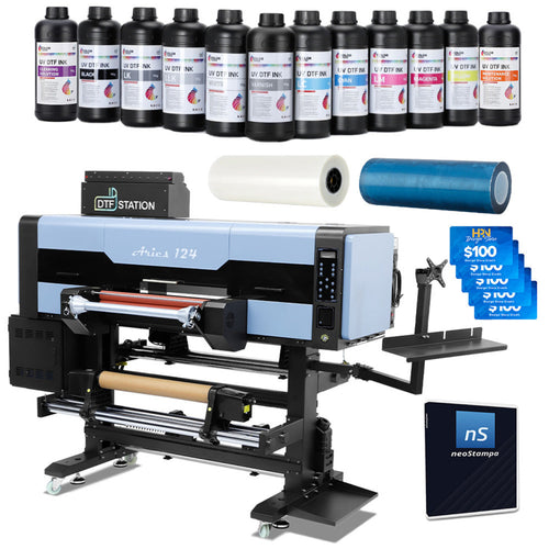 DTF Station Aries 124 UV 24" DTF Printer Bundle - BNDL-DTFS-ARIES-124