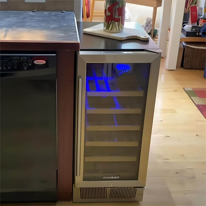 BODEGAcooler 15" 26 Bottles Small Wine Refrigerator