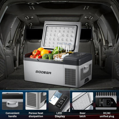BODEGAcooler Mini Car Refrigerator 16qt/15L C15 - bodega C15