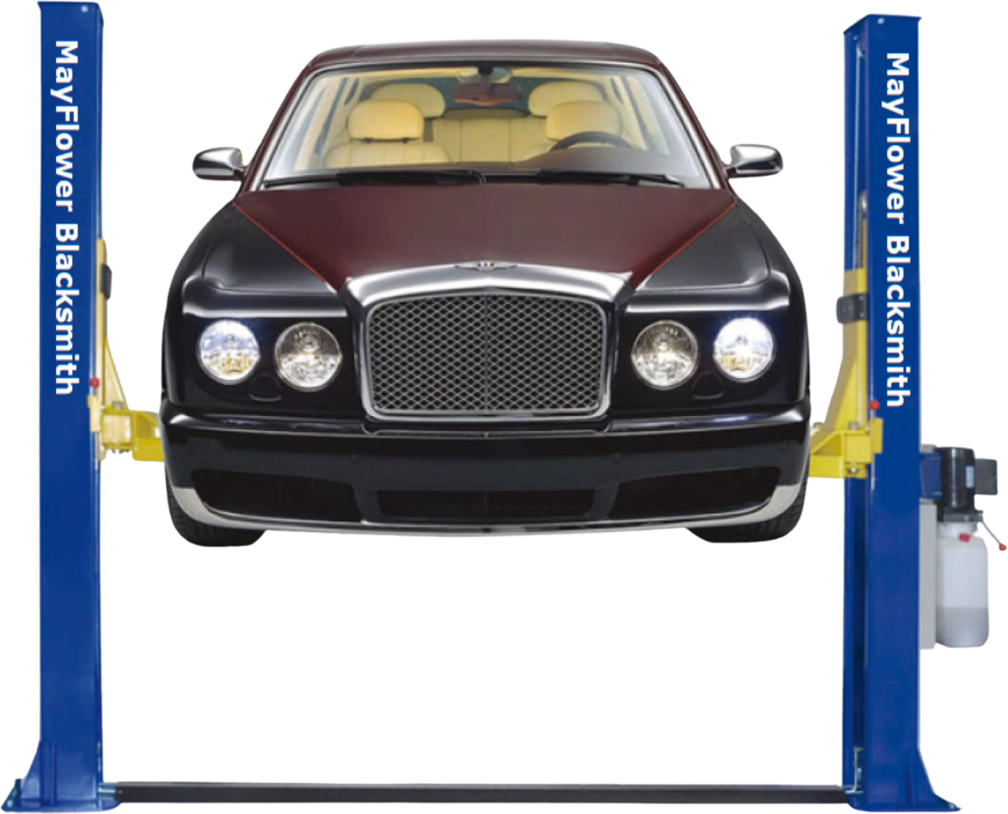 Mayflower Tools Blacksmith Two Post Car Lift Floor Plate Max Lift Height 71" New - BP9000