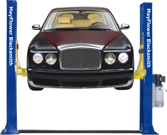 Mayflower Tools Blacksmith Two Post Car Lift Floor Plate Max Lift Height 71" New - BP9000