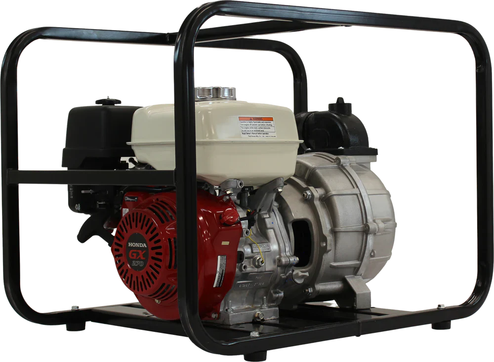 Brave Commercial 3" Trash Water Pump 390 GPM  Honda GX270 (BRP550TP3)