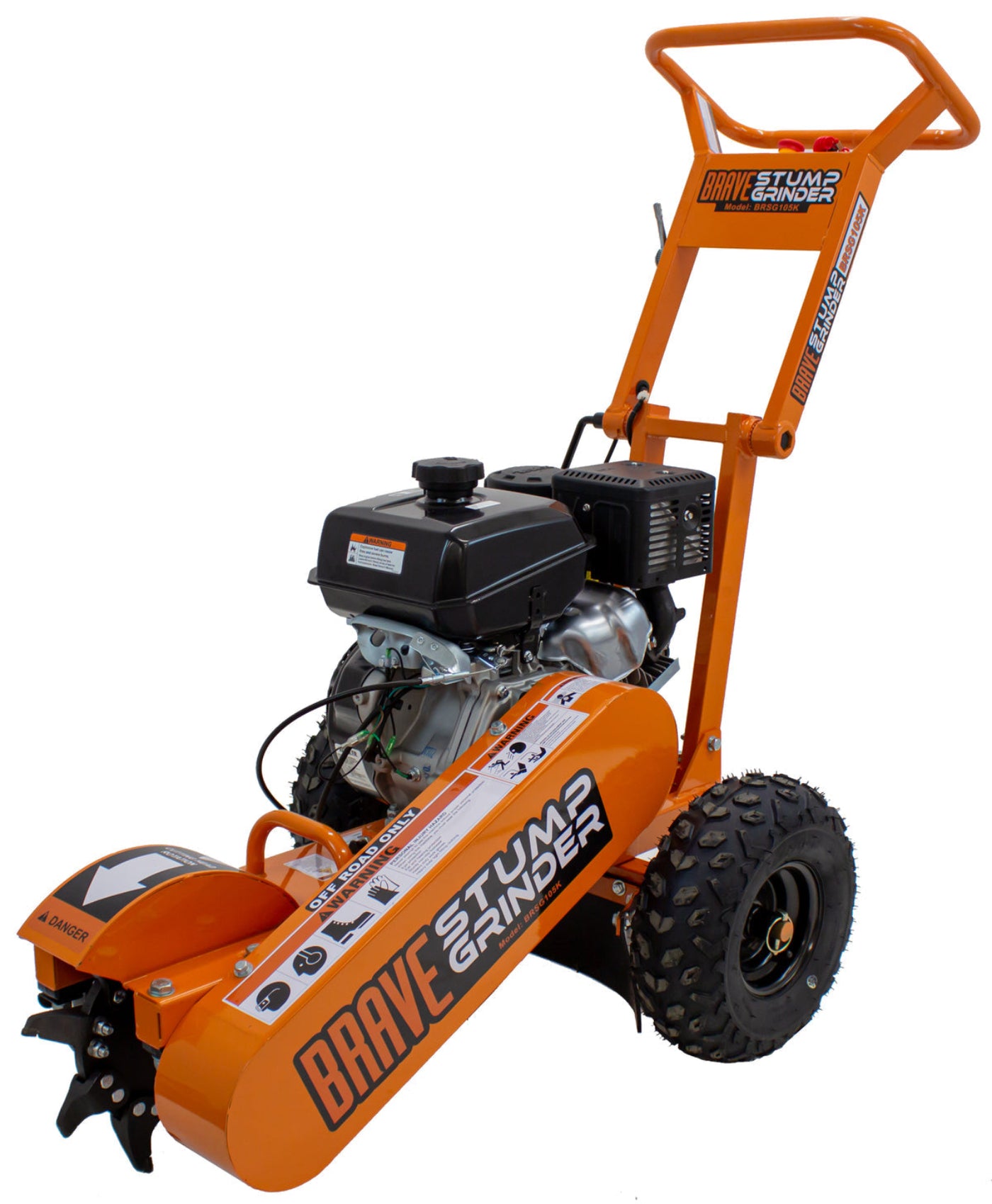 Brave Walk Behind Stump Grinder Kohler 14 HP  - BRSG105K