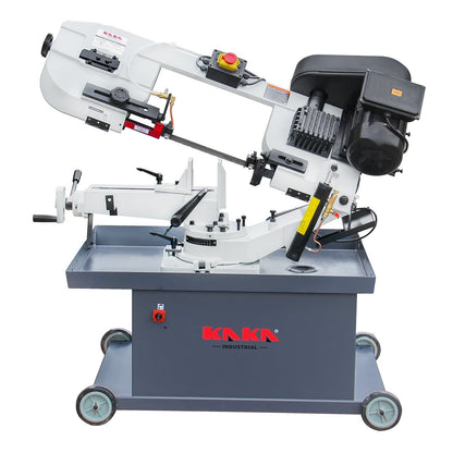 KAKA Industrial Metal Band Saw, Variable Speed Bandsaw, Adjustable Metal Cutting Band Saw - 188000V110
