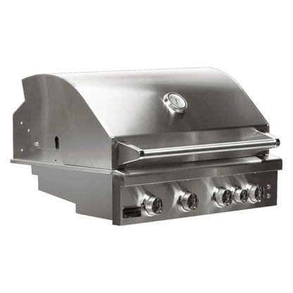 Broilmaster B-Series 32-Inch 4-Burner Marine Grade Premium Propane Gas Grill in Stainless Steel  - BSB324MGP