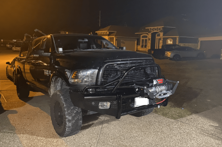 Ranch Hand BTD101BLRS 2010-2018 Dodge Ram 2500/3500 Legend Bullnose Series Front Bumper with Sensors