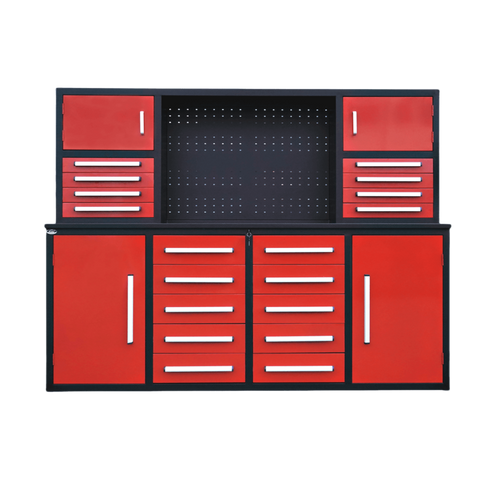 Chery Industrial [BARGAIN] 7' Garage Storage Cabinet with 18 Drawers - A_WW000203
