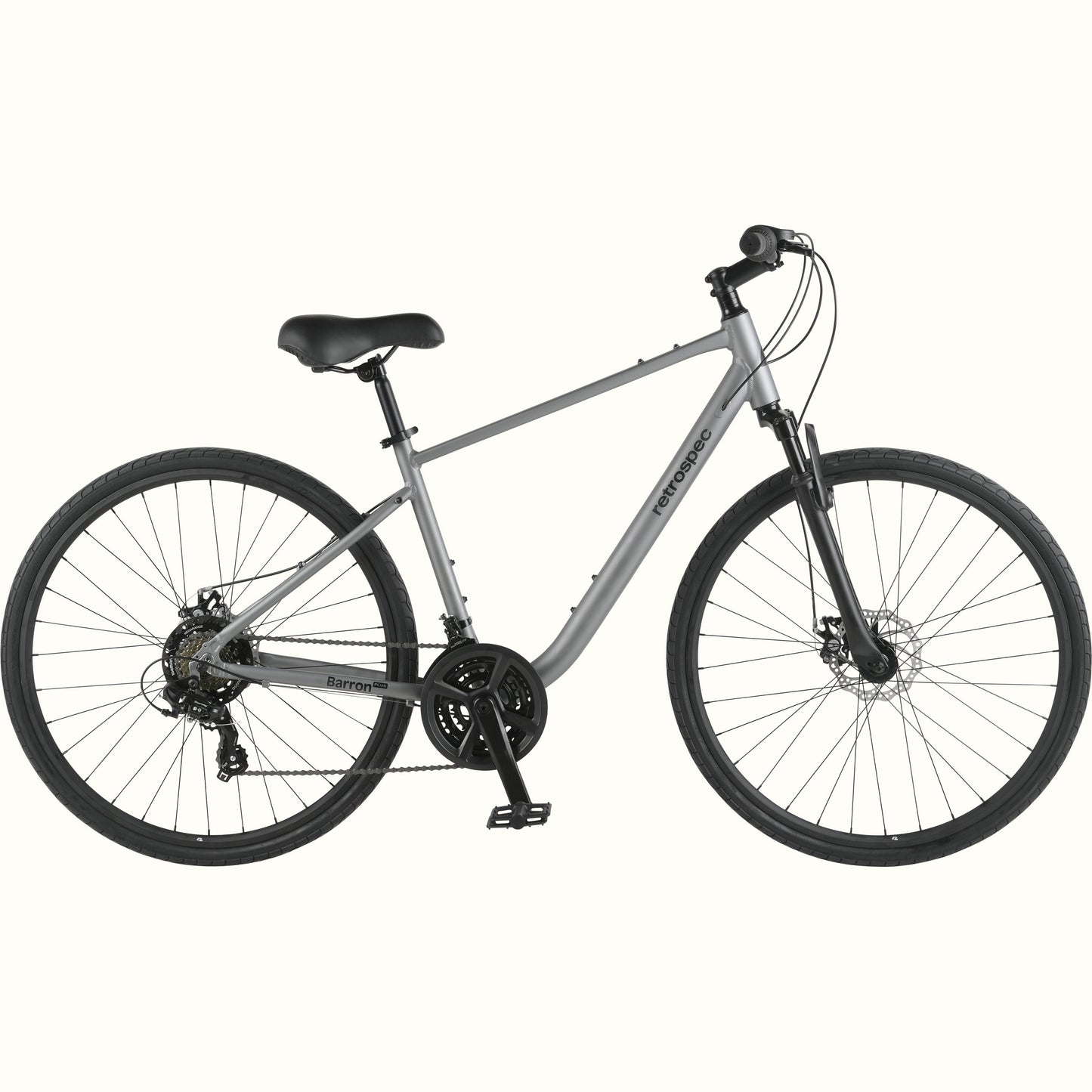 Retrospec Barron Plus Comfort Hybrid Bike - 21 Speed - 6059