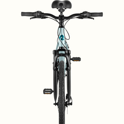 Retrospec Barron Plus Comfort Hybrid Bike - 21 Speed - Step Through - 6063