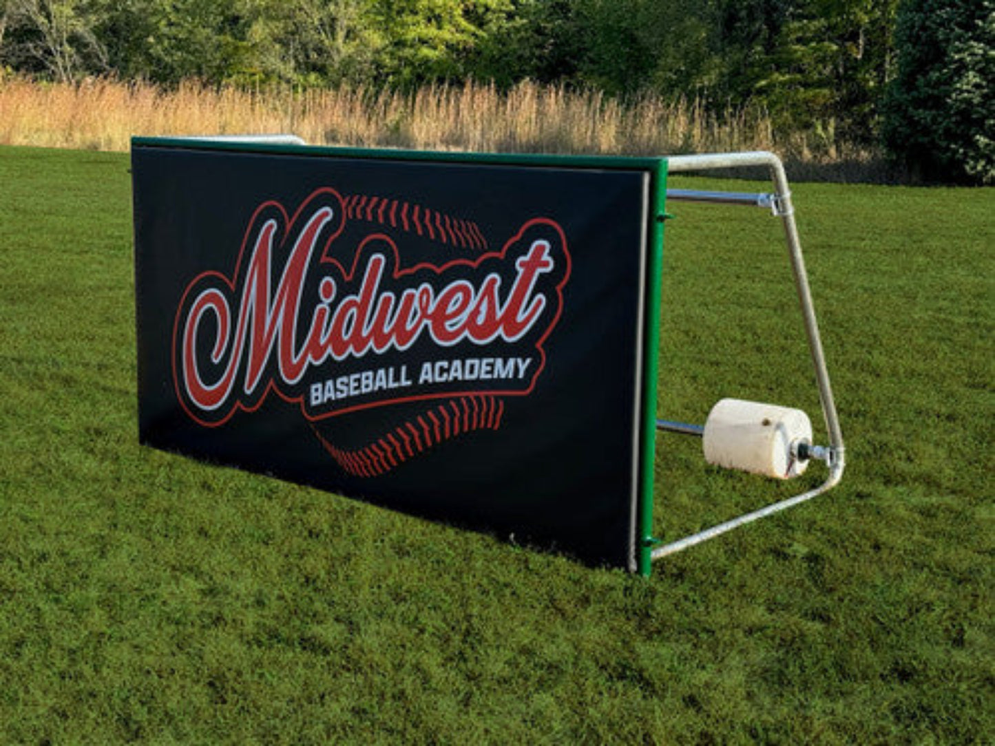 Bison Portable Sports Fencing - Graphic Padded - BBSB4X8SFG