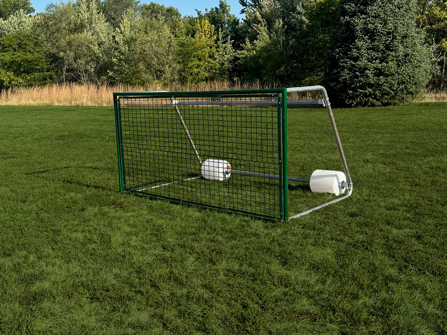 Bison Portable Sports Fencing - Wire Mesh - BBSB4X8SFM