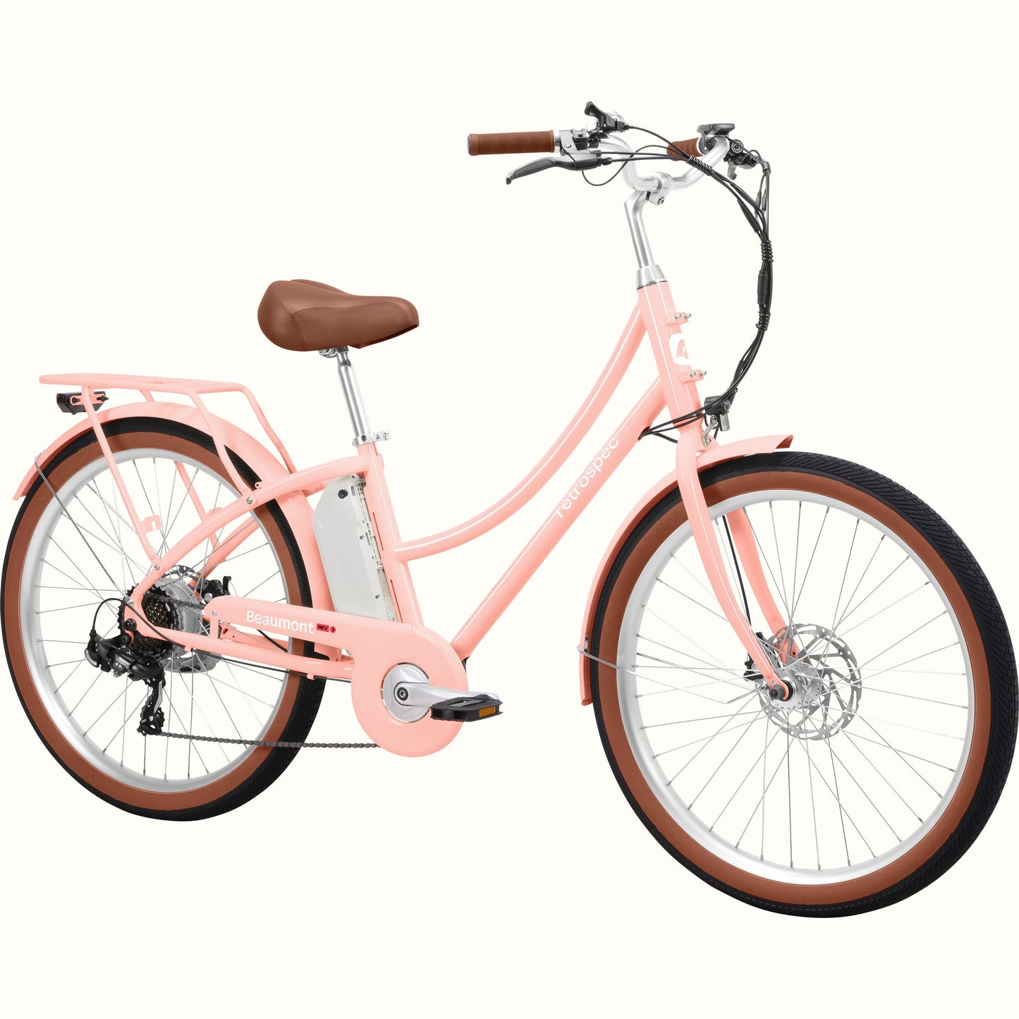 Retrospec Beaumont Rev 3 City Electric Bike - Step Through - 6597