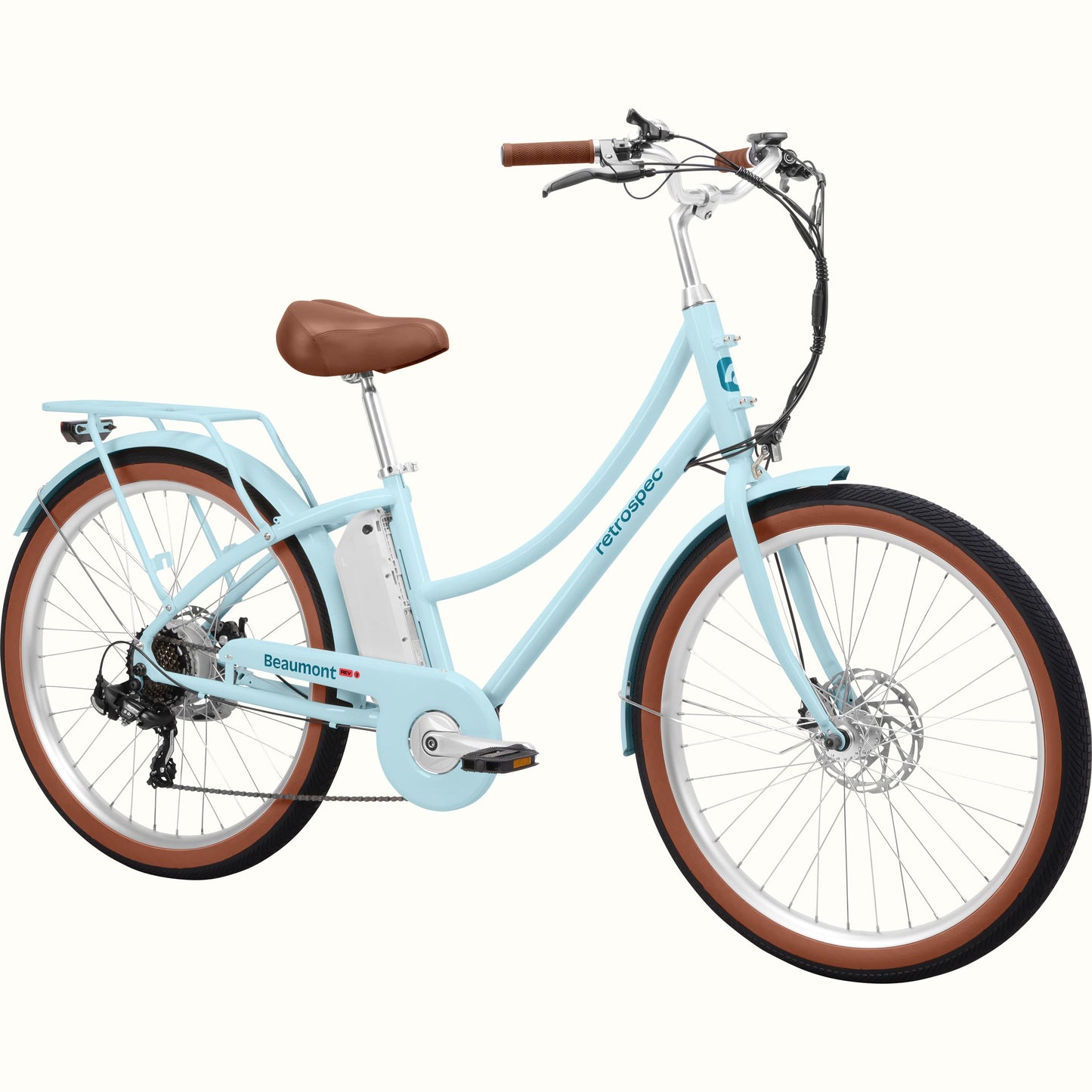 Retrospec Beaumont Rev 3 City Electric Bike - Step Through - 6597