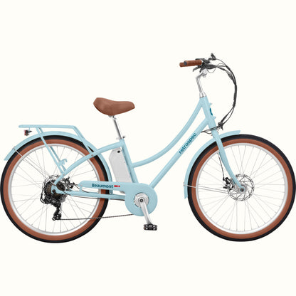 Retrospec Beaumont Rev 3 City Electric Bike - Step Through - 6597