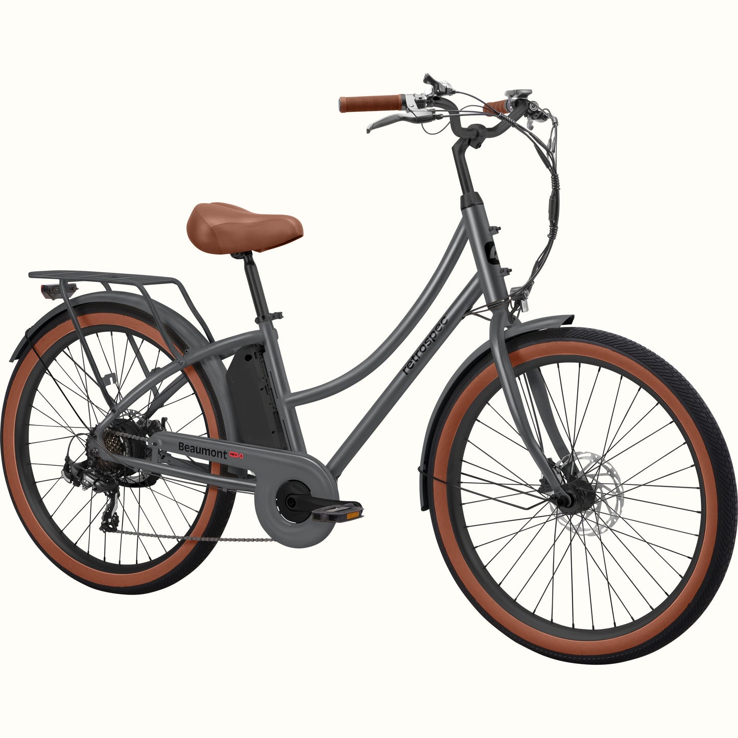 Retrospec Beaumont Rev 3 City Electric Bike - Step Through - 6597