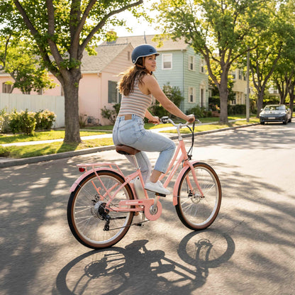 Retrospec Beaumont Rev 3 City Electric Bike - Step Through - 6597