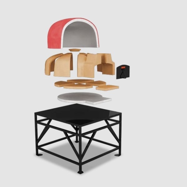 Belforno 32 Pizza Oven Kit with Stand