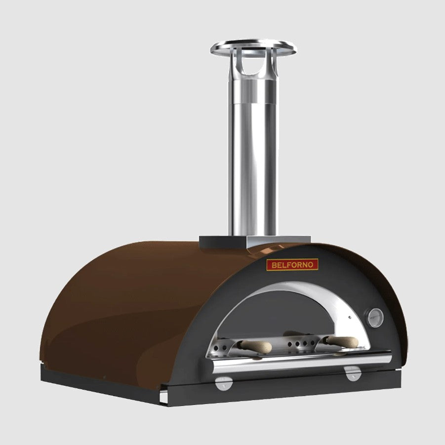 Belforno Countertop Piccolo Gas-Fired Pizza Oven - Copper