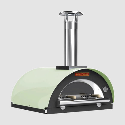Belforno Countertop Piccolo Wood-Fired Pizza Oven - Pistachio