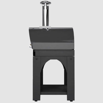 Belforno Portable Medio Gas-Fired Pizza Oven - Black Side