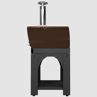 Belforno Portable Medio Gas-Fired Pizza Oven - Copper Side