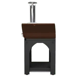 Belforno Portable Piccolo Wood-Fired Pizza Oven-Copper Side