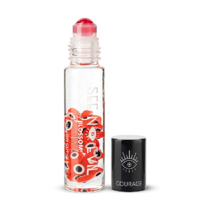 Blossom See No Evil Protective Roll-On Cuticle Oil - BL-SNECL-01-COUR-RED-ROS