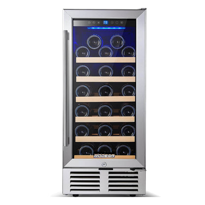 Blemished BODEGAcooler 15" Built-in 31 Bottles Wine Refridgerator - JC-85A