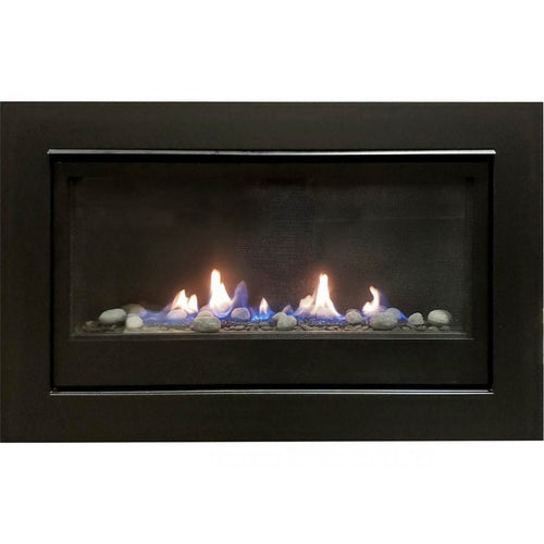 Sierra Flame" Direct Vent Linear with Electronic Ignition Fireplace - BOSTON 36-NG-EI