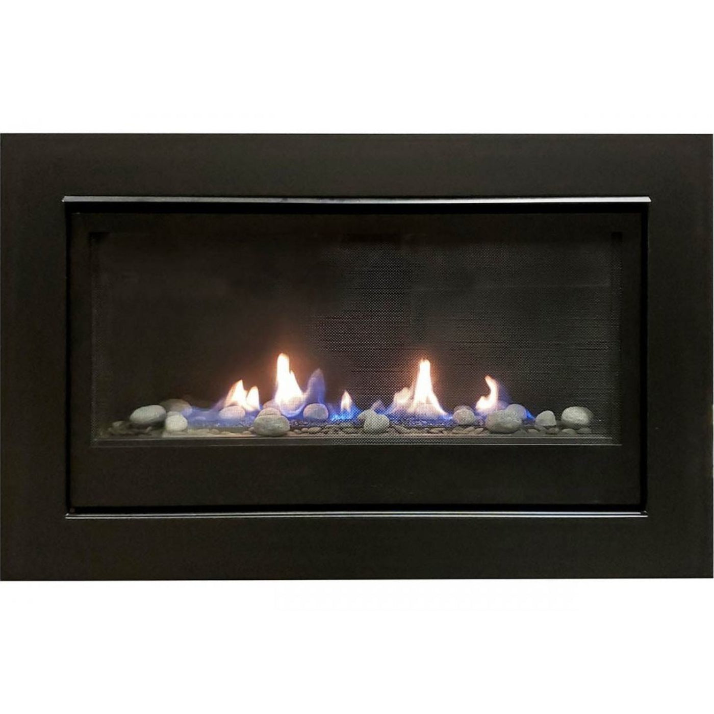 Sierra Flame" Direct Vent Linear with Electronic Ignition Fireplace - BOSTON 36-NG-EI