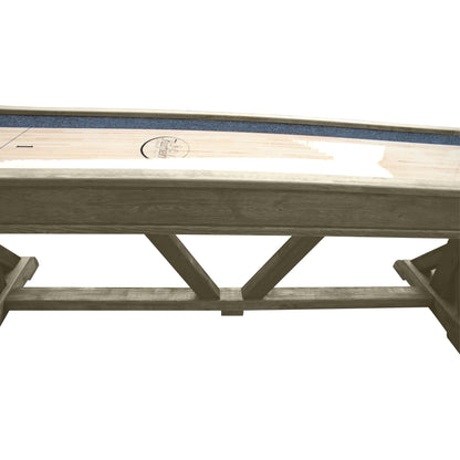Playcraft Brazos River Pro-Style Shuffleboard Table in Gray - SHBRRWGY12