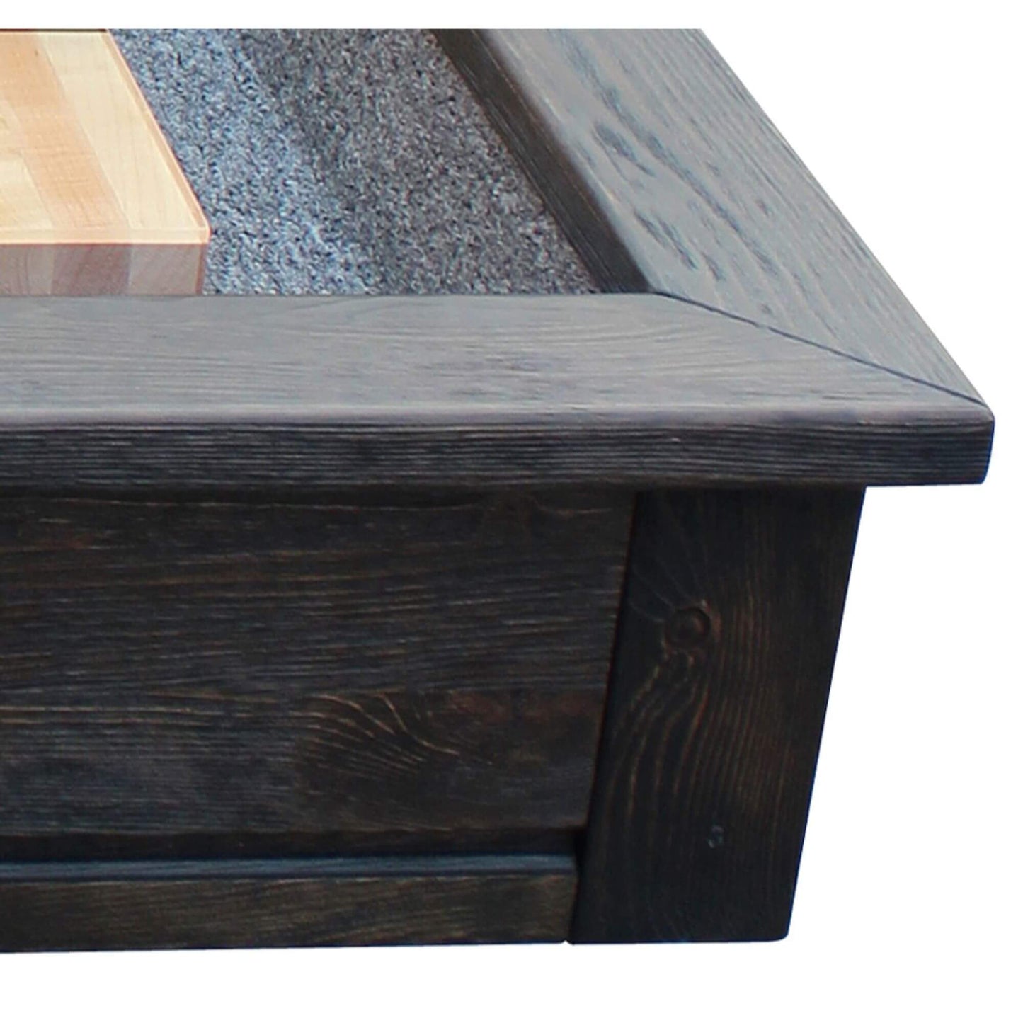 Playcraft Brazos River Pro-Style Shuffleboard Table in Black - SHBRRBLK12