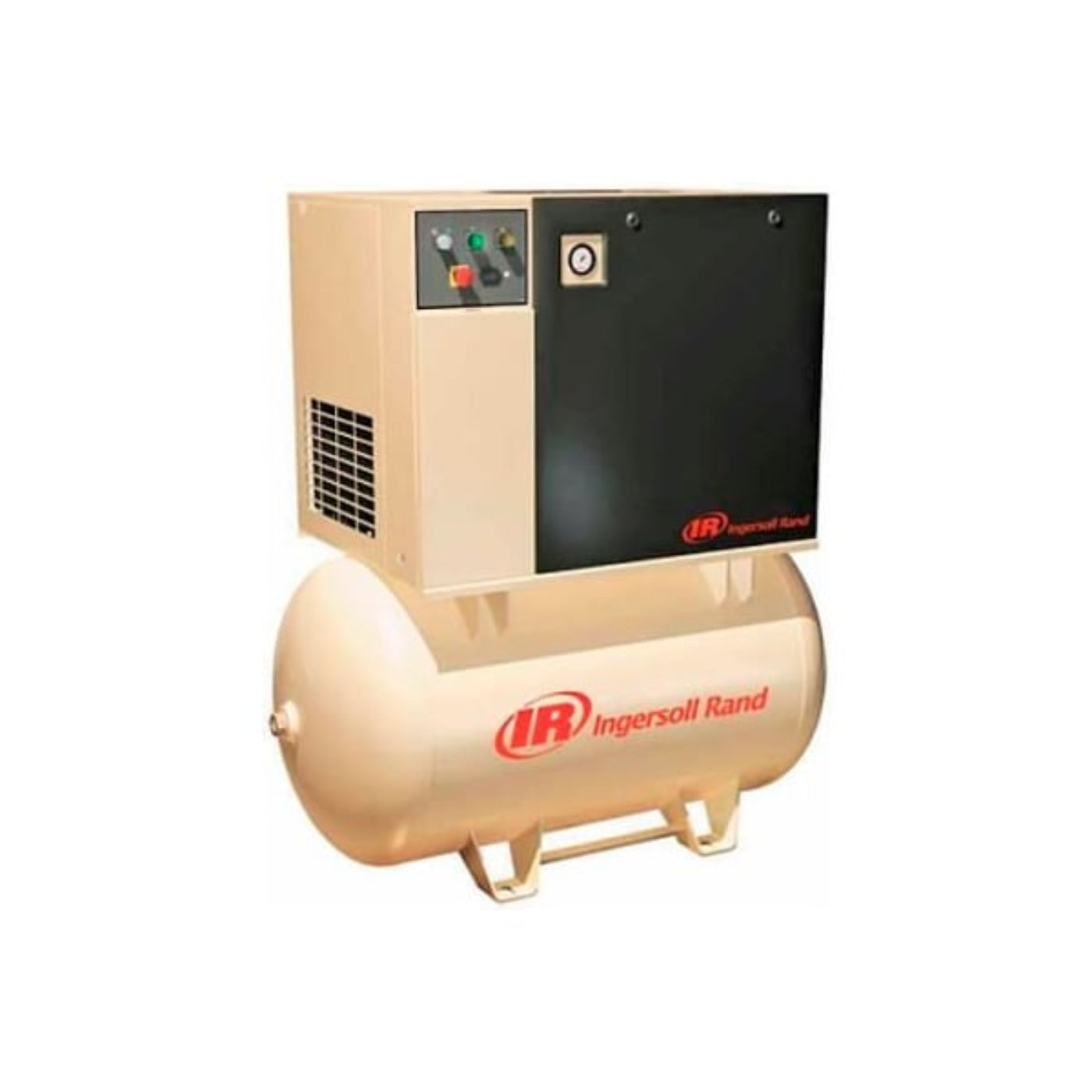 Ingersoll Rand UP6-5-125, 5 HP, Rotary Screw Comp, 120 Gal, Horiz., 125 PSI, 18.5 CFM, 3PH 460V - 1761832455499_834