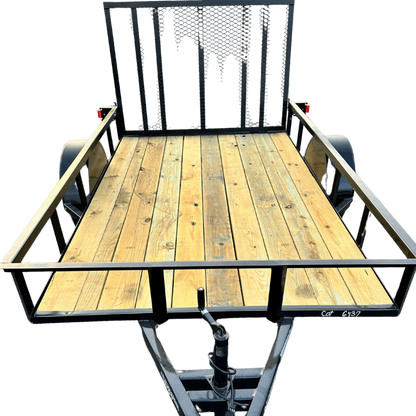 Bye Rite 6ft x 10ft Single Axle Utility Trailer  - BYE-BR1767