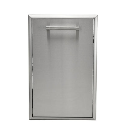 COYOTE 18" FRONT TO BACK TRASH RECYCLE COMBO - C3-FBTRC