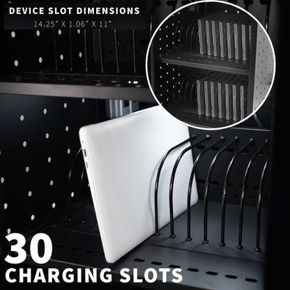 VIVO Laptop Charging with Keypad Lock - CART-LAPC1