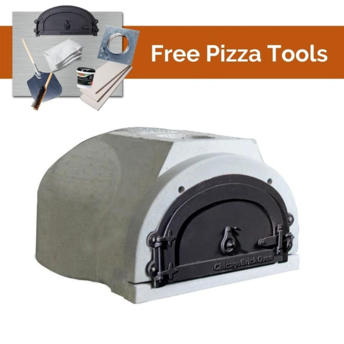 Chicago Brick Oven CBO-500 Wood Fired Pizza Oven Kit - CBO-0-KIT-500
