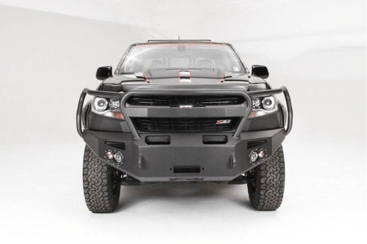 Fab Fours CC15-H3350-1 Chevy Colorado 2015-2020 Premium Front Bumper Winch Ready with Full Guard (Does not fit Chevy Colorado ZR2)