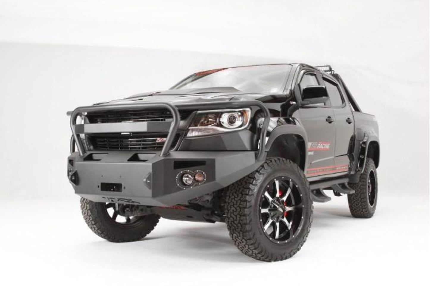 Fab Fours CC15-H3350-1 Chevy Colorado 2015-2020 Premium Front Bumper Winch Ready with Full Guard (Does not fit Chevy Colorado ZR2)