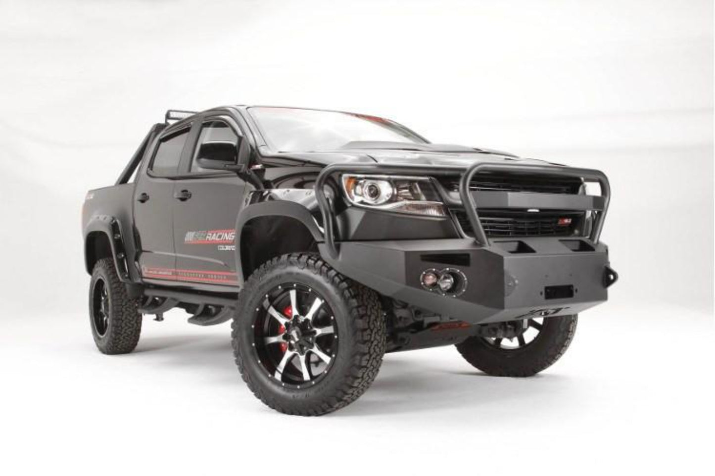 Fab Fours CC15-H3350-1 Chevy Colorado 2015-2020 Premium Front Bumper Winch Ready with Full Guard (Does not fit Chevy Colorado ZR2)