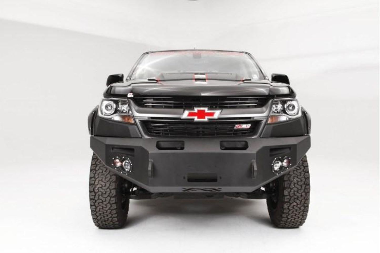 Fab Fours CC15-H3351-1 Chevy Colorado 2015-2020 Premium Front Bumper Winch Ready No Guard (Does not fit Chevy Colorado ZR2)