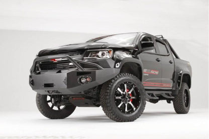 Fab Fours CC15-H3352-1 Chevy Colorado 2015-2020 Premium Front Bumper Winch Ready with Pre-Runner Guard (Does not fit Chevy Colorado ZR2)