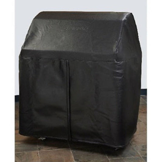 Lynx Carbon Fiber Vinyl Cover for 36-Inch Freestanding Gas Grill with Side Burner - CC36FCB