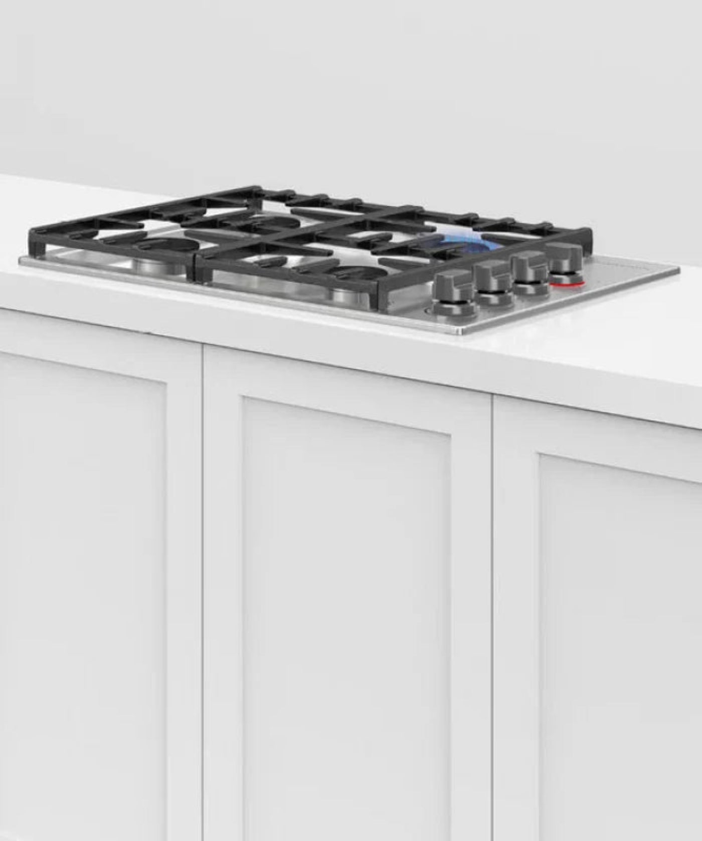 Fisher Paykel 30" Series 9 4 Burner Gas Cooktop, Natural Gas Stainless Steel - CDV3304HN
