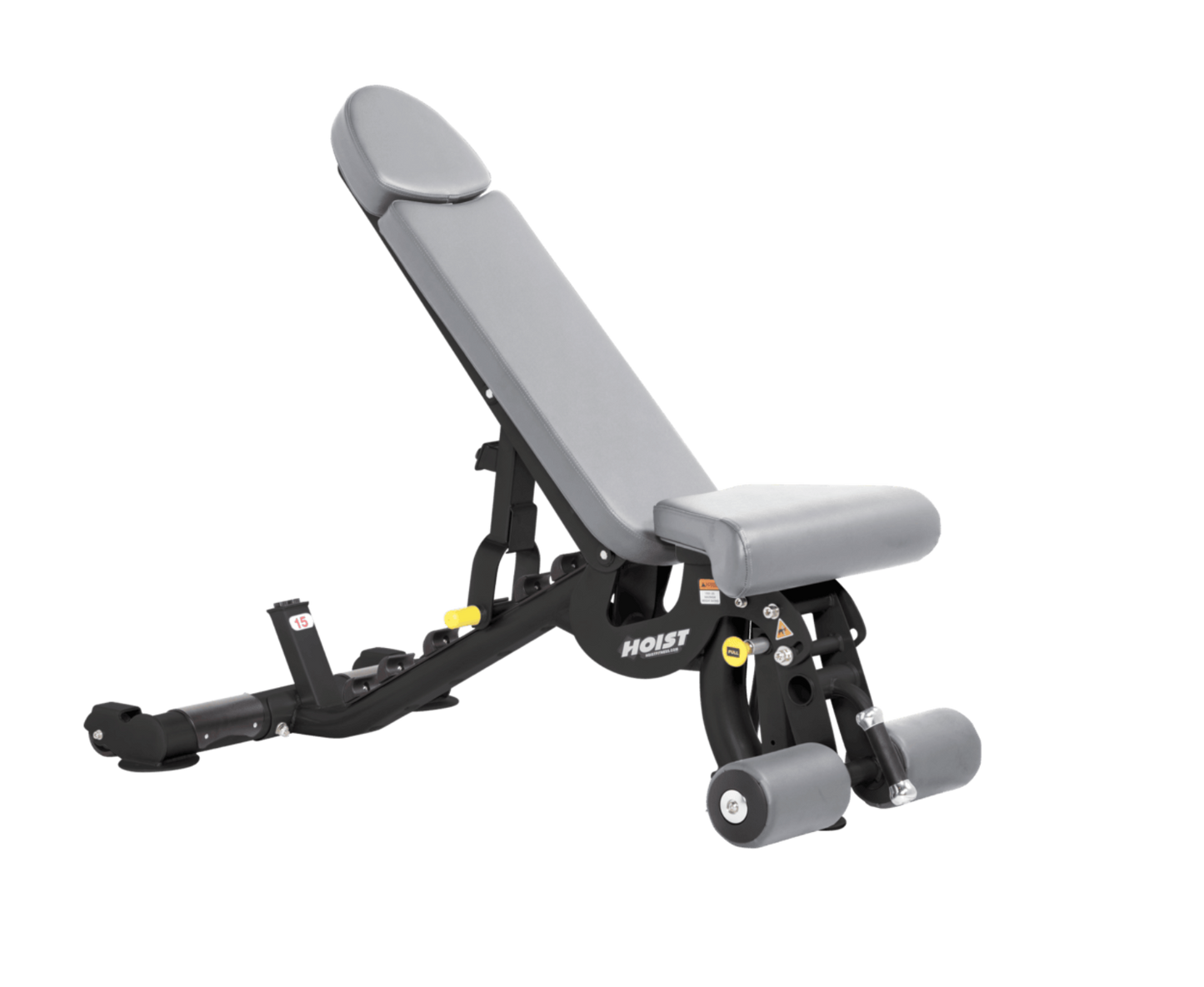 Hoist Super Flat/Incline/Decline Bench - CF-3165-Black Black