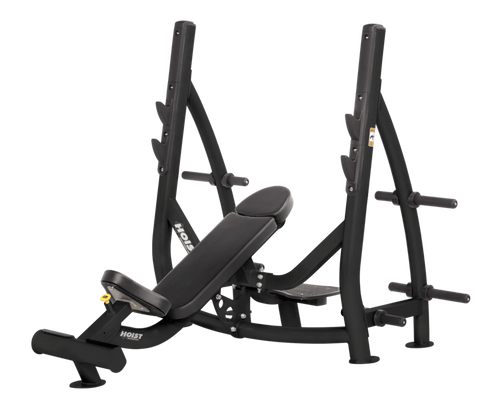 Hoist Olympic Incline Bench With Storage - CF-3172-a-Black