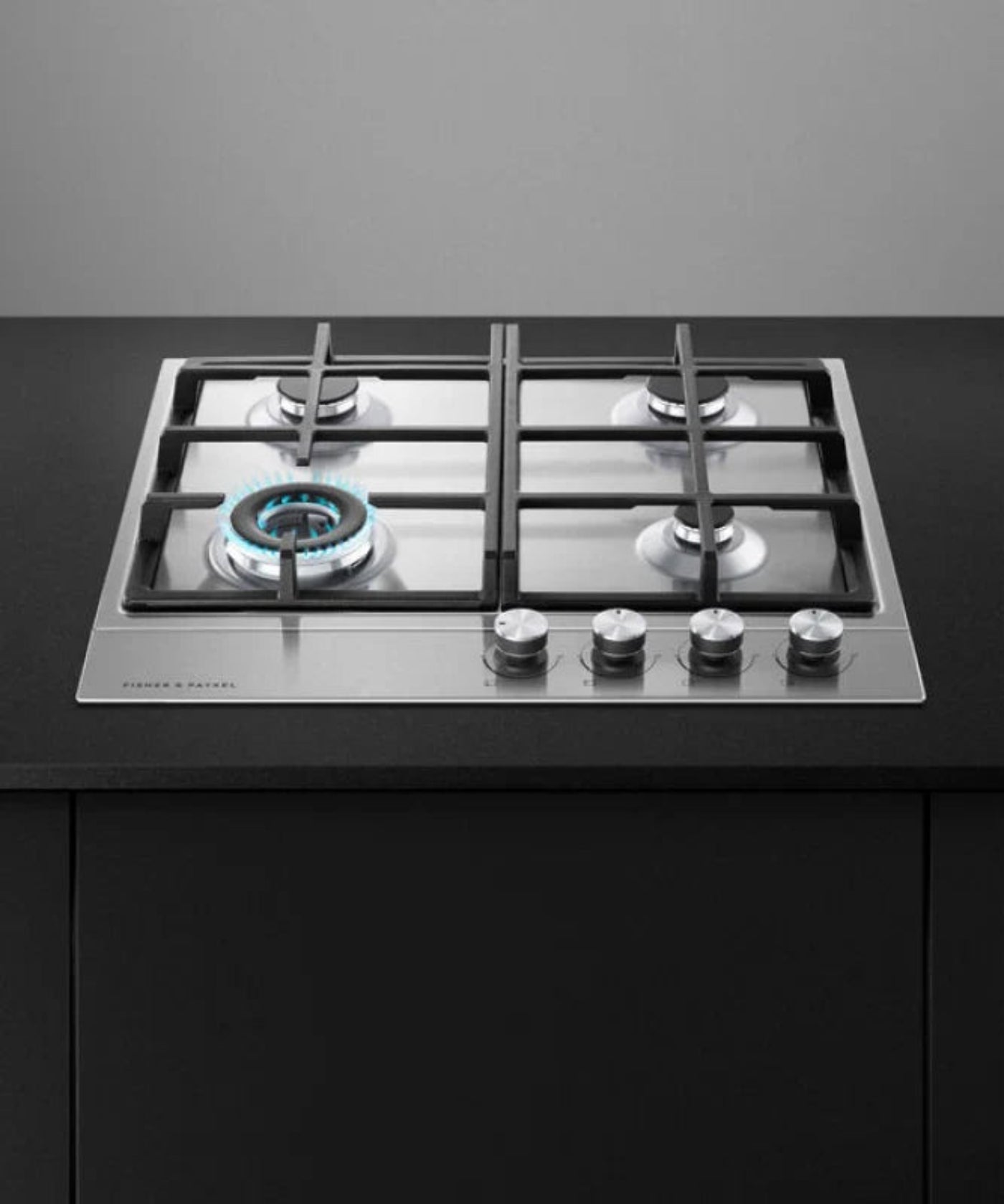 Fisher Paykel 24" Series 7 4 Burner Gas Cooktop, Natural Gas Stainless Steel - CG244DNGX1N